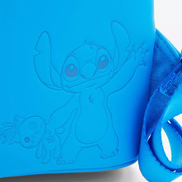 Loungefly Disney Lilo & Stitch Minimalist Stitch Figural Mini Backpack